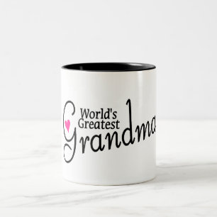 Taza Bicolor La abuela más grande de los mundos