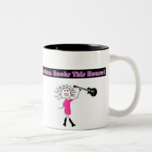 Taza Bicolor ¡La abuela oscila esta casa!