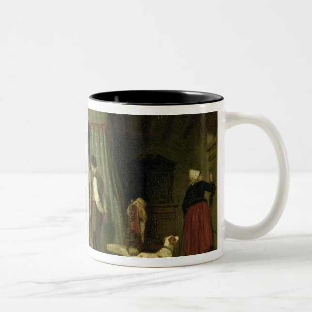 Taza Bicolor La advertencia final, 1886 (Derecha)