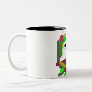 Taza Bicolor La alegría del otoño de Fox