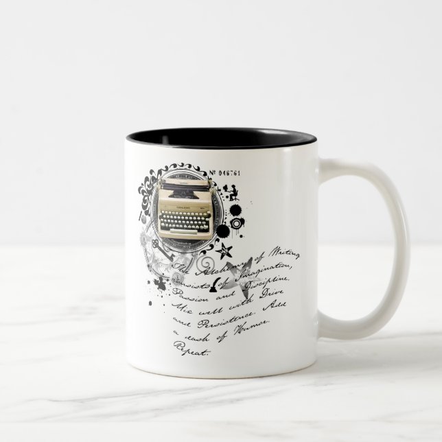 Taza Bicolor La alquimia de la escritura (Derecha)