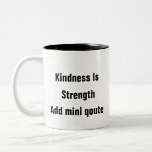 Taza Bicolor La Amabilidad de la Salud Mental es Mug de autocui