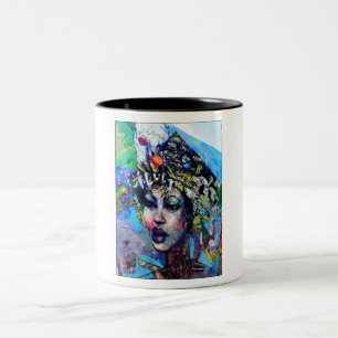 Taza Bicolor La Art Coffee Mug