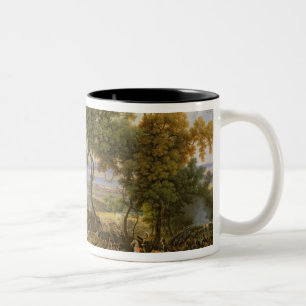 Taza Bicolor La batalla de Chiclana, el 5 de marzo de 1811,
