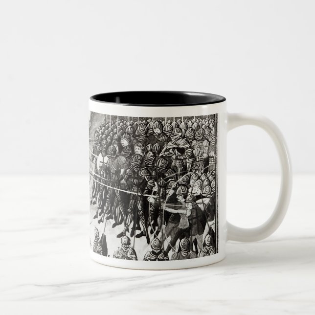 Taza Bicolor La batalla de Formigny (Derecha)