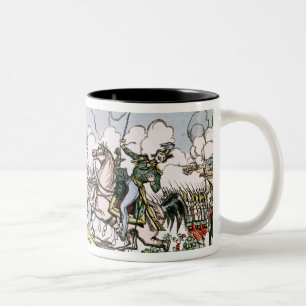 Taza Bicolor La batalla de Moscú, el 7 de septiembre de 1812