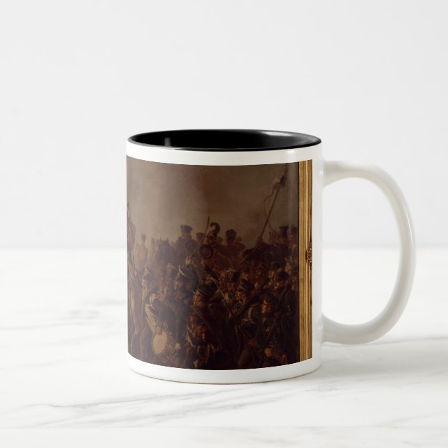 Taza Bicolor La batalla de Waterloo (Derecha)
