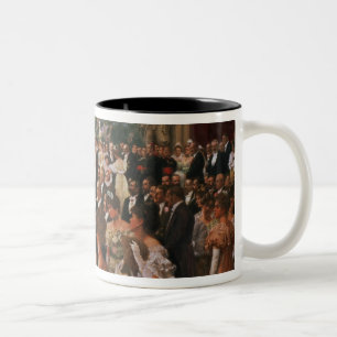 Taza Bicolor La bola vienesa