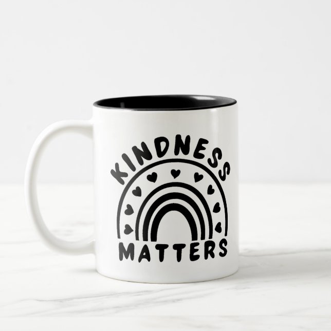 Taza Bicolor La bondad importa (Izquierda)