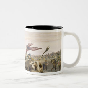 Taza Bicolor La Bull Que sigue-para arriba la carga, 1865