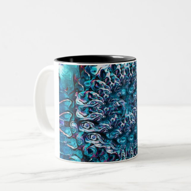 Taza Bicolor La cabeza gorgón (Anverso izquierdo)