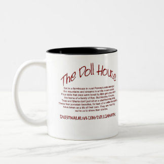 Taza Bicolor La casa de muñecas
