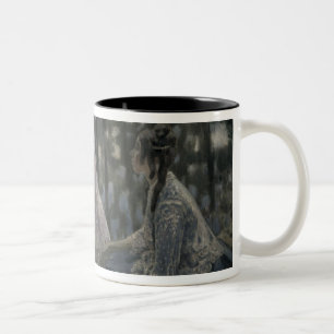 Taza Bicolor La charca, 1902