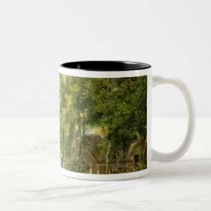 Taza Bicolor La charca del pueblo