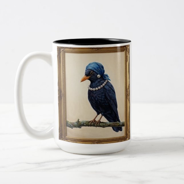 Taza Bicolor La chica del pañuelo (Izquierda)