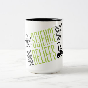 Taza Bicolor La ciencia no cuida