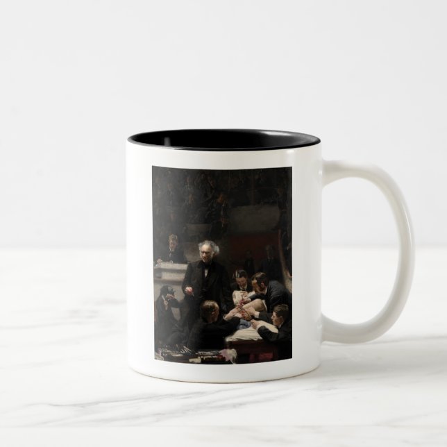 Taza Bicolor La clínica gruesa de Thomas Eakins (Derecha)