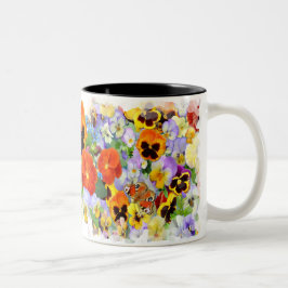 Taza Bicolor La colección Pansy