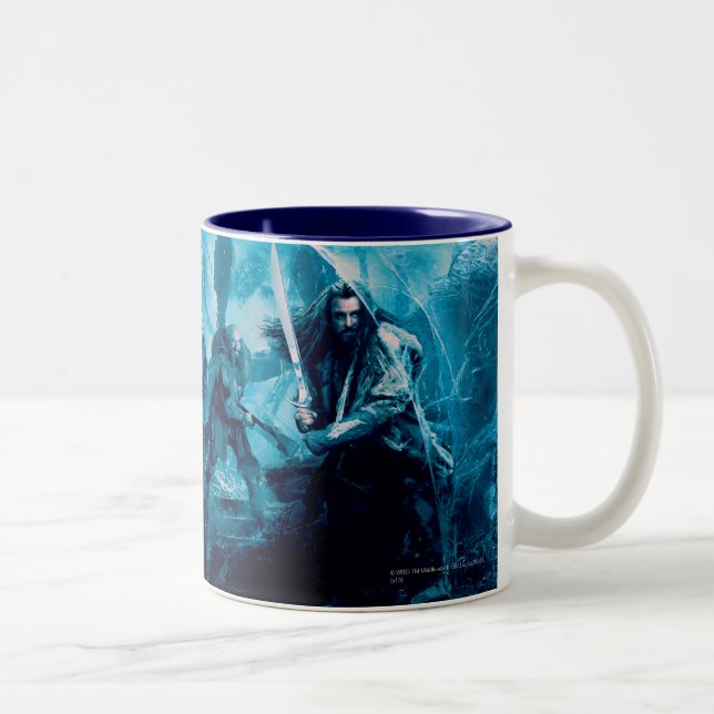 Taza Bicolor La compañía en el Poster de cine Mirkwood (Derecha)