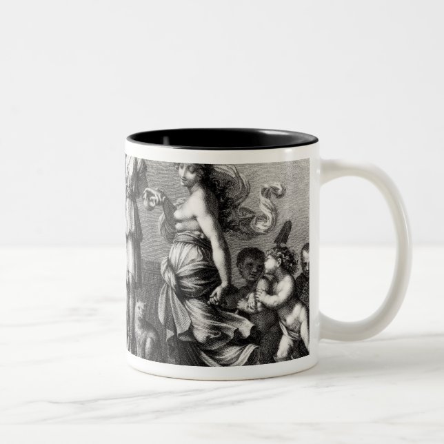 Taza Bicolor La constitución francesa (Derecha)