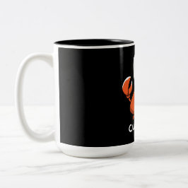 Taza Bicolor La Cubata Crabtastica.