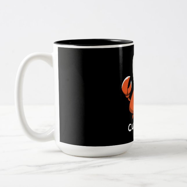 Taza Bicolor La Cubata Crabtastica. (Izquierda)