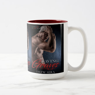 Taza Bicolor La cubierta de libro de los sepulcros del ahorro