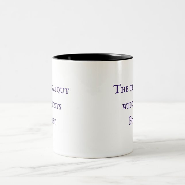 Taza Bicolor La cuestión de las cacerías de brujas (Centro)