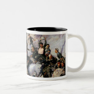 Taza Bicolor La defensa de la aguilera de Eagle