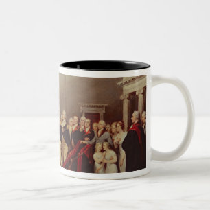 Taza Bicolor La dimisión de George Washington