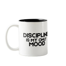La disciplina es mi único estado de ánimo Minimali