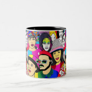 Taza Bicolor La diversidad es divertida