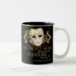 Taza Bicolor La domesticación de la cita de la musaraña