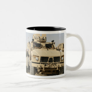 Taza Bicolor La emboscada resistente de la mina protegida