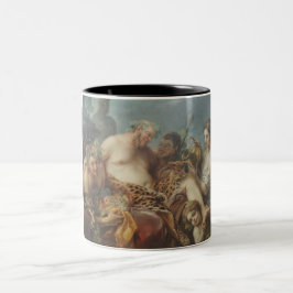 Taza Bicolor La embriaguez de Silenus (por Carle van Loo)