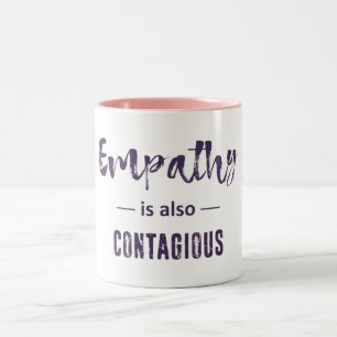 Taza Bicolor La empatía también es contagiosa