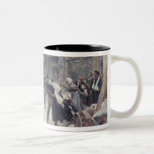 Taza Bicolor La entrada en Belfort del comandante alemán
