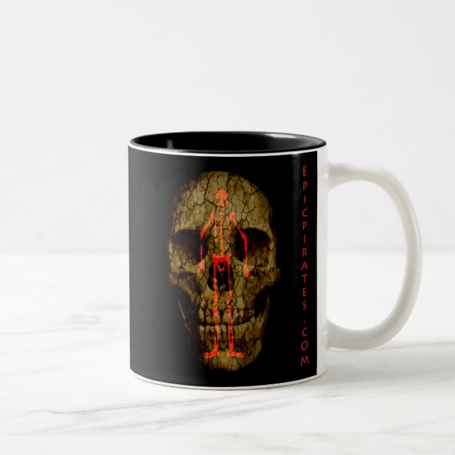 Taza Bicolor La epopeya piratea la bandera #4 (Derecha)