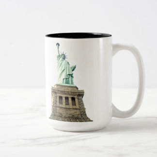 Taza Bicolor La Estatua de la Libertad
