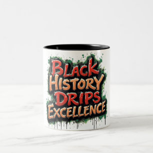 Taza Bicolor La excelencia gotea