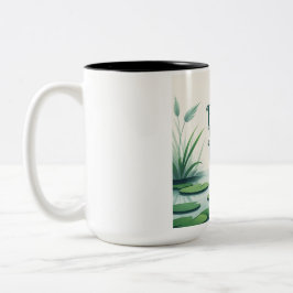 Taza Bicolor La fe trae paz