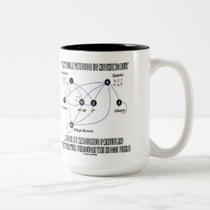 Taza Bicolor La Física De Las Partículas No Es Más Que Un Grupo