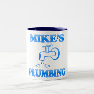 Taza Bicolor La fontanería de Mike