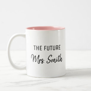 Taza Bicolor La futura Sra. Mug