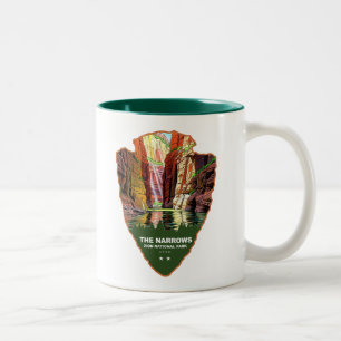 Taza Bicolor La Garganta del Zion National Park Flecha