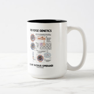 Taza Bicolor La Genética Inversa Es Mi Modus Operandi