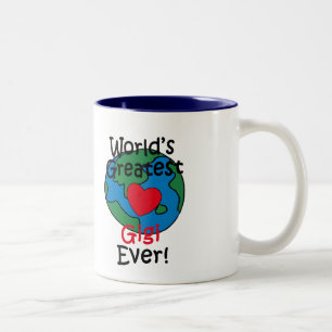 Taza Bicolor La Gigi más grande del mundo Corazón