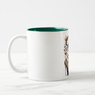 Taza Bicolor La gracia me trajo aquí, la alegría me lleva adela
