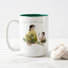Taza Bicolor ''La herencia crece aquí''