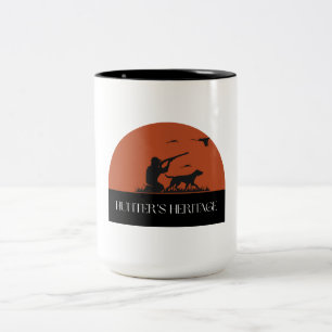Taza Bicolor La herencia de caza del cazador